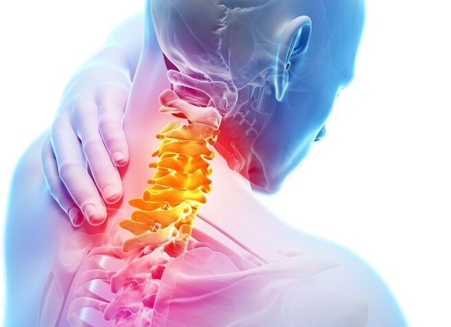 Comharthaí agus céimeanna d'fhorbairt osteochondrosis ceirbheacs
