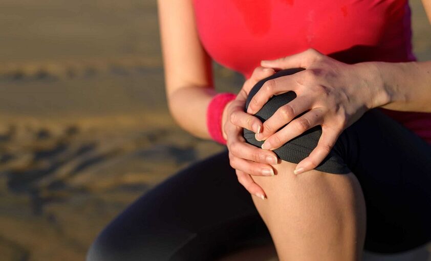 pian glúine mar gheall ar arthrosis